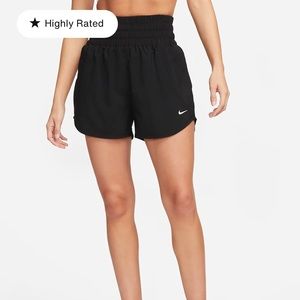 Nike One Women's Dri-FIT Ultra High-Waisted 3" Brief-Lined Shorts